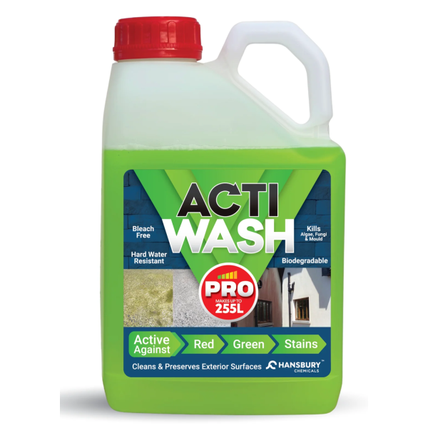 Actiwash Pro Biocide - Removes Red & Green Algae, Mould, Fungi