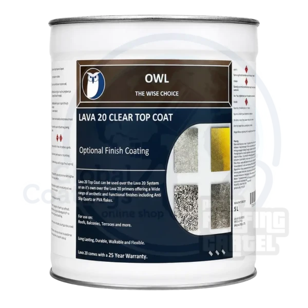 Lava 20  Clear Top Coat Resin 