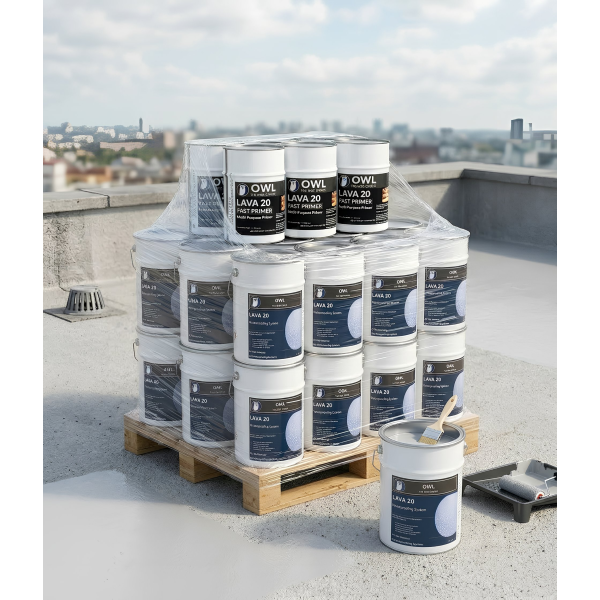 Owl LAVA 20 Half-Pallet &Primer Deal - Contractors & Large-Scale Projects - FREE DELIVERY
