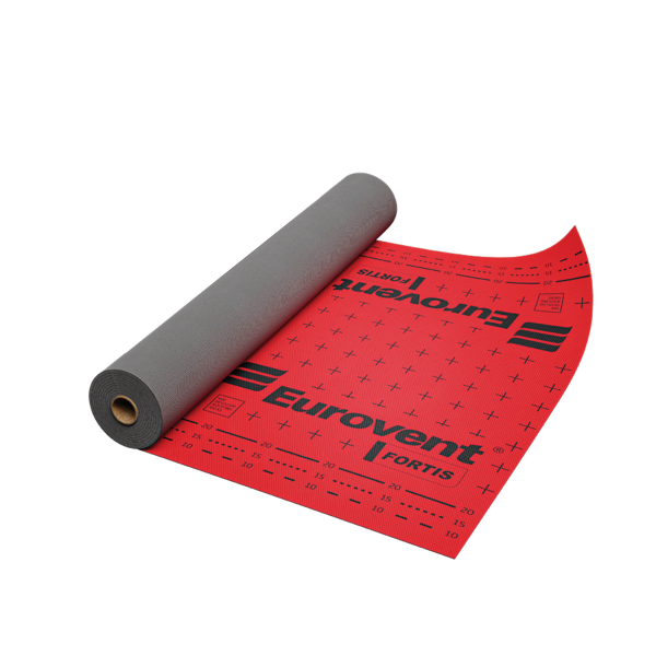 FORTIS 190 Breathable Roof Membrane – 75m² Roll (Red)