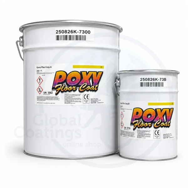 POXY Floor Top Coat 100 – Heavy-Duty Epoxy Floor Coating 